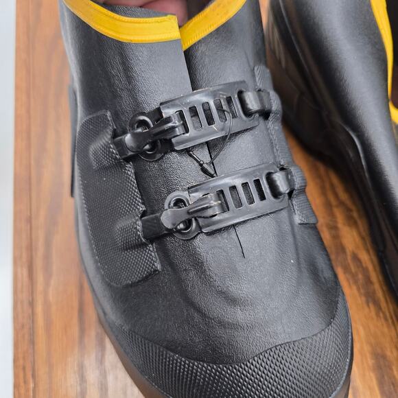 LaCrosse ATS 5" Tungsten Carbide Stud 2 Buckle Overshoe Mens 12 Black Waterproof - Picture 8 of 15